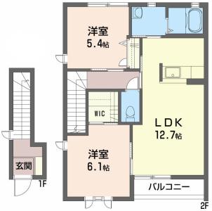 シャーメゾン鴨島　Ａ棟 201【間取図】 999999 (201.jpg)