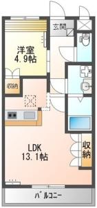 グランチェスタ 107【間取図】 999999 (107.jpg)