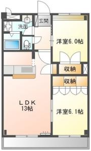 グレースヴィラ中吉野 205【間取図】 999999 (205.jpg)