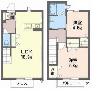 シャーメゾン中吉野 101【間取図】 999999 (101.jpg)