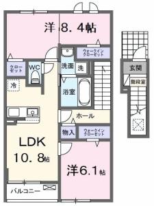 メゾン・ド・ティアラ阿南S 203【間取図】 999999 (203.jpg)
