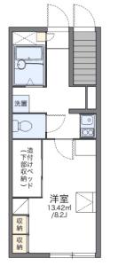 レオパレスハナミズキ 104【間取図】 999999 (間取り101.jpg)