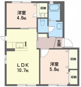 シャーメゾン上板　Ｃ棟 106【間取図】 999999 (106.jpg)