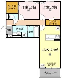 サンセール問屋町II 301【間取図】 999999 (301.jpg)