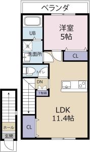 サンキュ八万 203【間取図】 999999 (203.jpg)