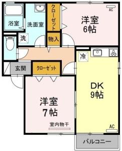 ハイツ曙I棟 102【間取図】 999999 (102.jpg)