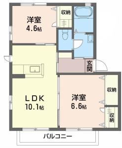 シャーメゾンソレイユC棟 107【間取図】 999999 (107.jpg)
