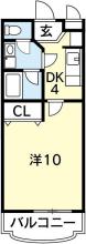 [賃貸物件]�サンテ・ヴィラ住吉弐番館�詳細情報-間取り