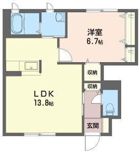 シャーメゾンサンモール A棟 101【間取図】 999999 (101.jpg)