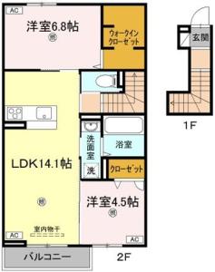 オリエンタルコート南田宮 202【間取図】 999999 (202.jpg)