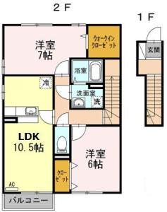 アクシス南島田C棟 202【間取図】 999999 (202.jpg)