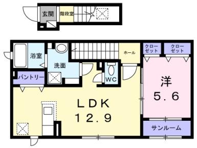 ピアチェーレ 201【間取図】 999999 (201.jpg)