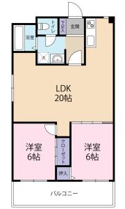 里見第二ビル 403【間取図】 999999 (里見第2ビル303.jpg)