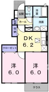 サンシャインオールウェイズA 101【間取図】 999999 (101.jpg)