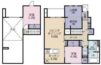 Belle Lead 東吉野 A棟 102【間取図】 999999 (ベルリードA102.jpg)