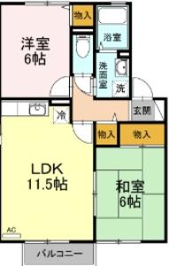 クレスト諏訪 Ⅰ 103【間取図】 999999 (103.jpg)