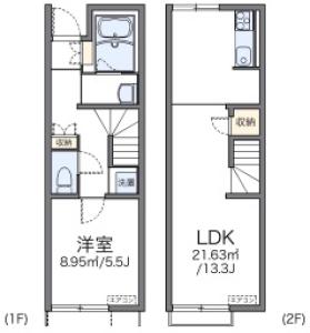 レオネクスト住吉Ａ 109【間取図】 999999 (A112.jpg)
