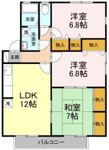 ルミナス山城A棟 201【間取図】 999999 (201.jpg)
