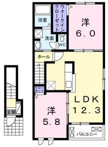 テラ・クオーレB 202【間取図】 999999 (202.jpg)