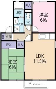 レジデンスＭＥ 201【間取図】 999999 (レジデンスME101.jpg)