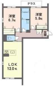 エクサン・プロヴァンス・末広 105【間取図】 999999 (105.jpg)