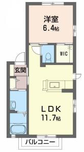 シャーメゾン本谷 206【間取図】 999999 (206.jpg)