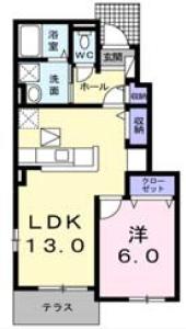 フォンテーヌ ドール 103【間取図】 999999 (103.105.jpg)